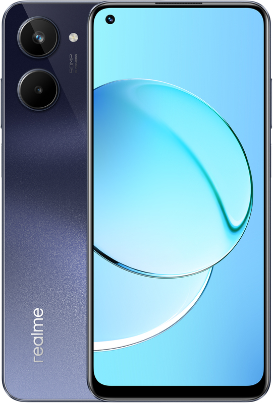 Смартфон realme 10 4/128Gb Rush Black купить - цена, характеристики | COMFY