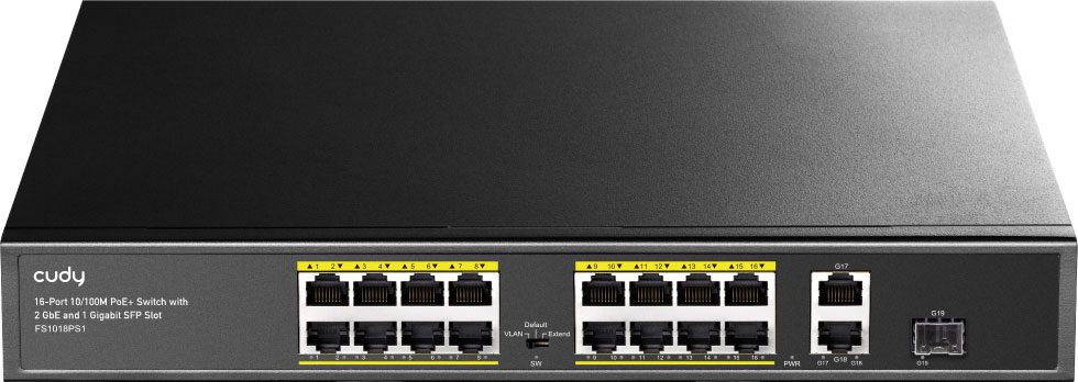Коммутатор локальной сети (Switch) Cudy FS1018PS1 - Фото 1