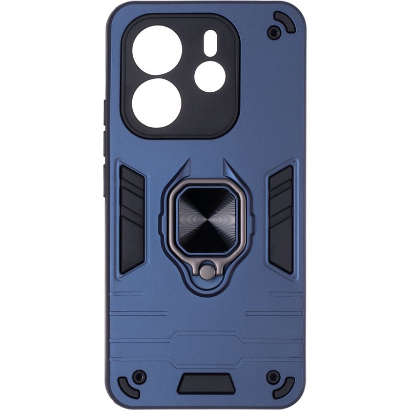 Чехол для смартфона Gelius Hard Defence PC Series for Xiaomi Redmi Note 14 4G EU/UA Dark Blue (100987) - Фото 1