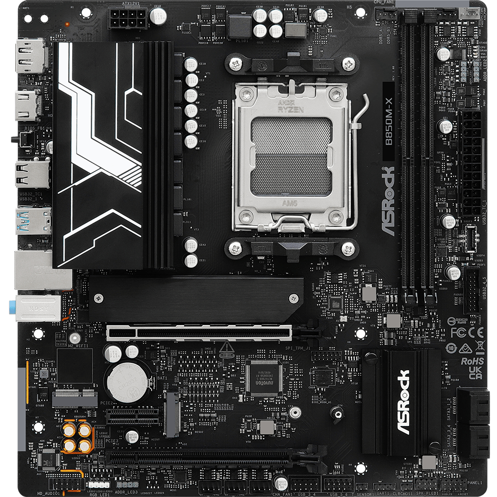 Материнская плата ASRock B850M-X DDR5 купить - цена, характеристики | COMFY
