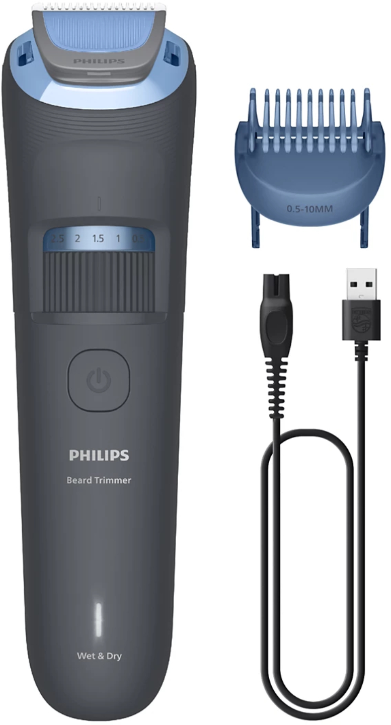 Тример для вусів і бороди Philips BT3617/15 серії 3000 - Фото 1