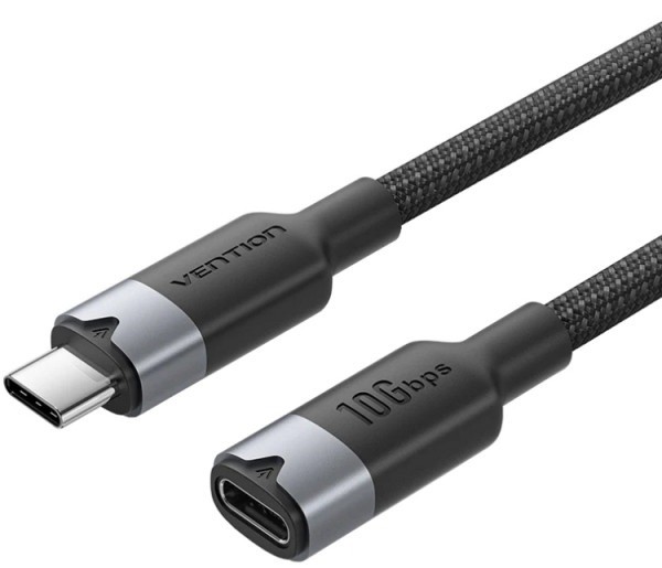 Кабель синхронизации данных Vention USB 3.2 Gen2 Type-C M-F 1.0m (TRFBF) - Фото 1