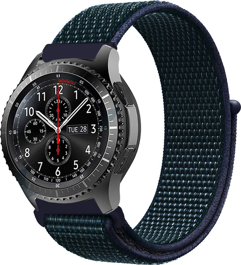 Купити Ремінець для смарт-годинника BeCover Nylon Style for Samsung Galaxy Watch 42mm/Watch Active/Active 2 40/44mm/Watch 3 41mm/Gear S2 Classic/Gear Sport Blue-Green - Фото 1 Ремінець для смарт-годинника BeCover Nylon Style for Samsung Galaxy Watch 42mm/Watch Active/Active 2 40/44mm/Watch 3 41mm/Gear S2 Classic/Gear Sport Blue-Green - Фото 1