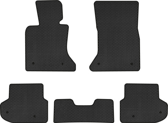 EVA коврики в салон авто EVAtech для 5 Series (F10) (xDrive) Restyling Electric seats BMW 2013-2017 6 поколение Sedan USABM12361CB5BW8RBB - Фото 1