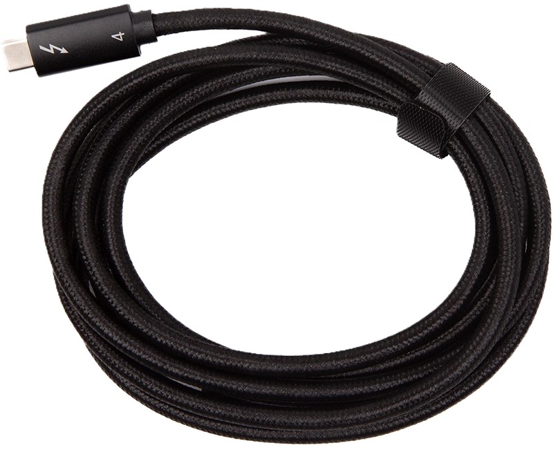 Кабель Thunderbolt PowerPlant Thunderbolt 4, USB-C - USB-C 2 м (CA915040) - Фото 1