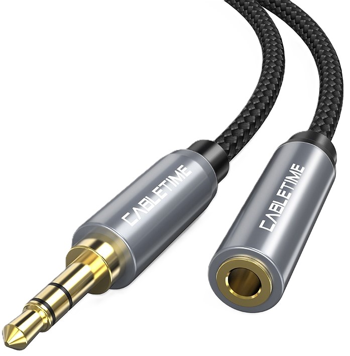 Купити Кабель 3.5 мм -3.5 мм Cabletime 3.5 мм (M) - 3.5 мм (F), 3m (CF11N) - Фото 1 Кабель 3.5 мм -3.5 мм Cabletime 3.5 мм (M) - 3.5 мм (F), 3m (CF11N) - Фото 1