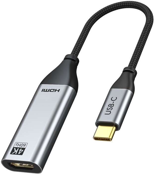 Купити Кабель синхронізації даних Cabletime USB 3.1 Type-C (M) - HDMI 2.0 (F), 0.2m (CP10B) - Фото 1 Кабель синхронізації даних Cabletime USB 3.1 Type-C (M) - HDMI 2.0 (F), 0.2m (CP10B) - Фото 1