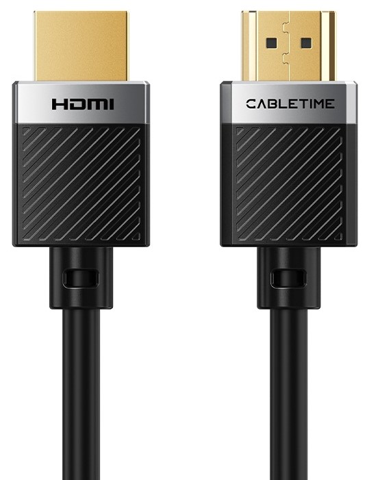Купити Кабель HDMI Cabletime HDMI (M) 2.0V 10m (CH24Q) - Фото 1 Кабель HDMI Cabletime HDMI (M) 2.0V 10m (CH24Q) - Фото 1