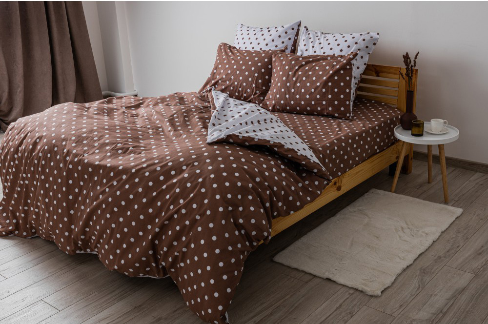Комплект постельного белья ТЕП Happy Sleep Cappuccino Dots (2-03794_25127) - Фото 1