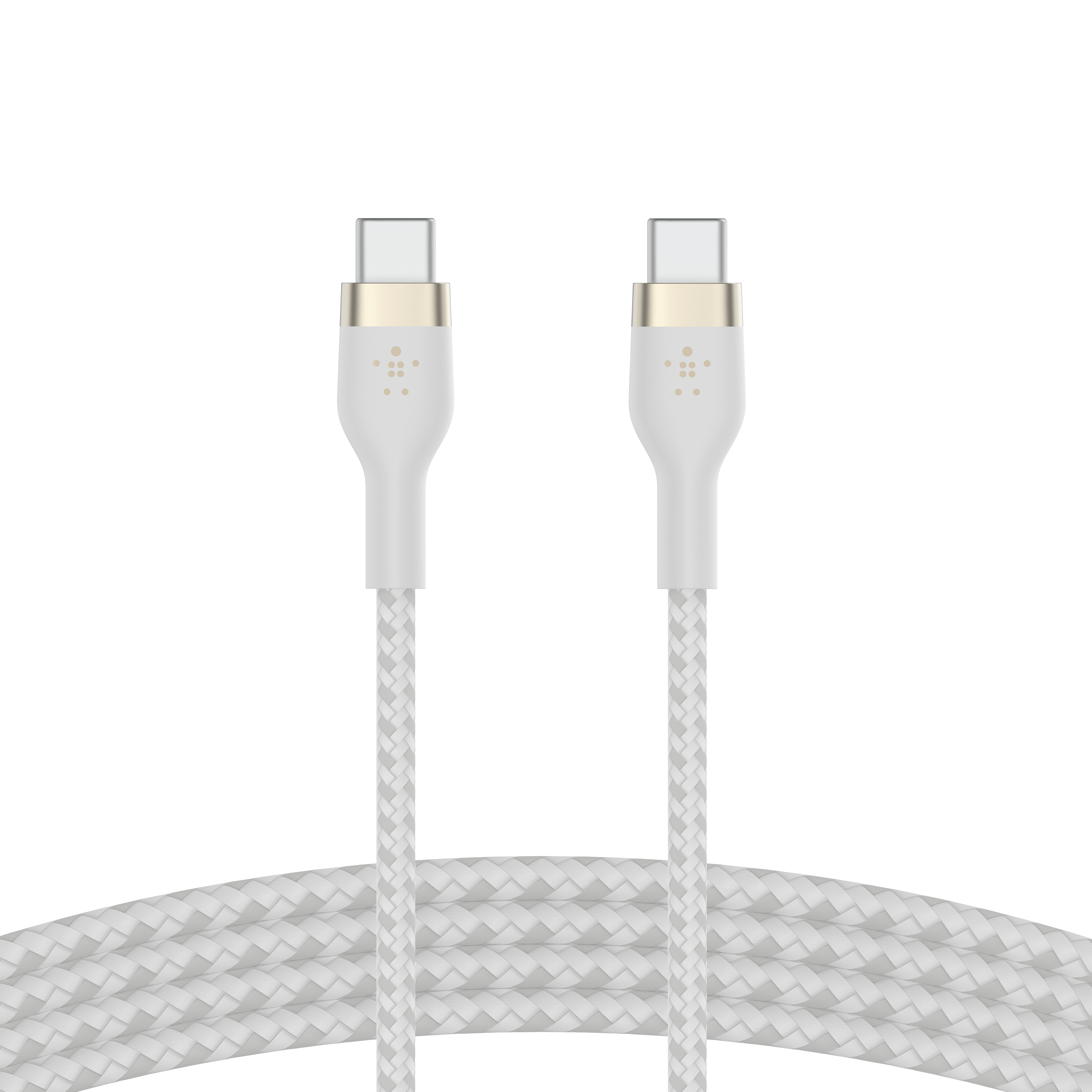 Кабель синхронізації даних Belkin USB-С - USB-C 1 м White (CAB011BT1MWH) - Фото 1
