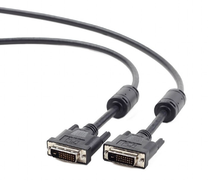 Кабель Cablexpert Dual link 3m Black (CC-DVI2-BK-10) - Фото 1