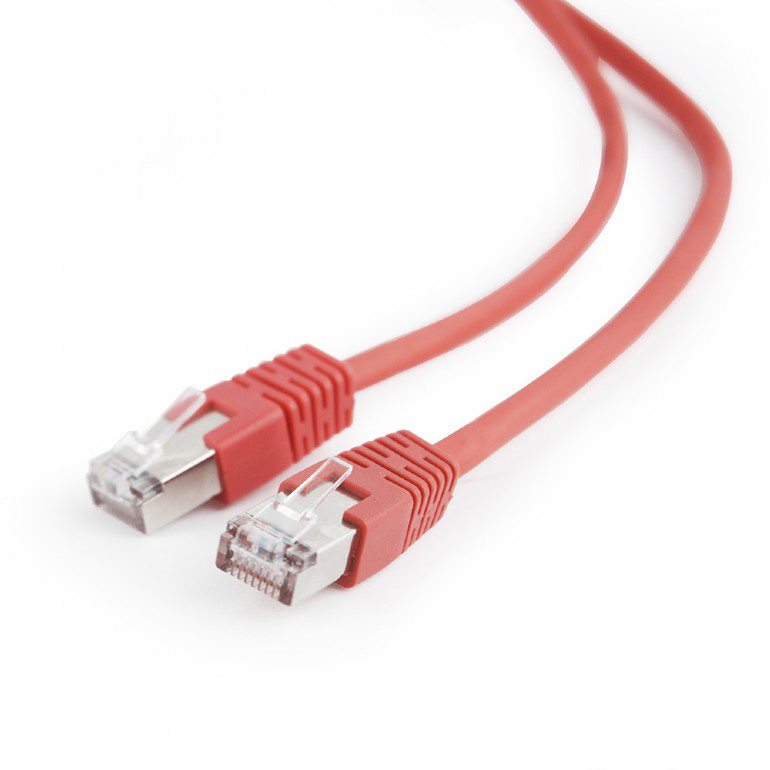 Кабель патч-корд Cablexpert FTP (PP22-2M/R) 50u 2m Red - Фото 1