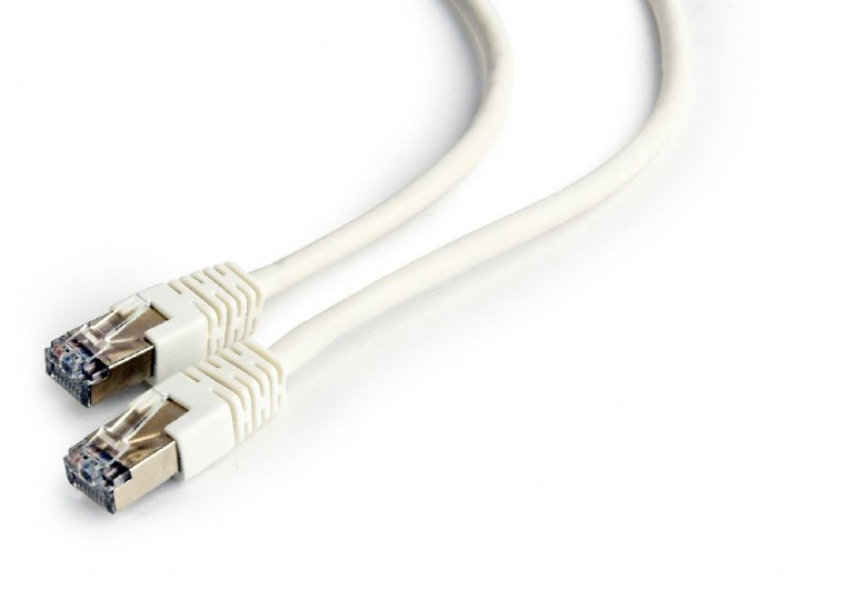 Кабель патч-корд Cablexpert FTP ( PP6-2M/W) 50u 2.0 м, White - Фото 1