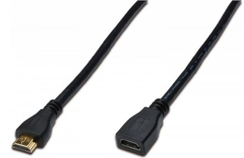 Кабель HDMI Cablexpert HDMI - HDMI v.2.0 Black 0.5m (CC-HDMI4X-0.5M) - Фото 1