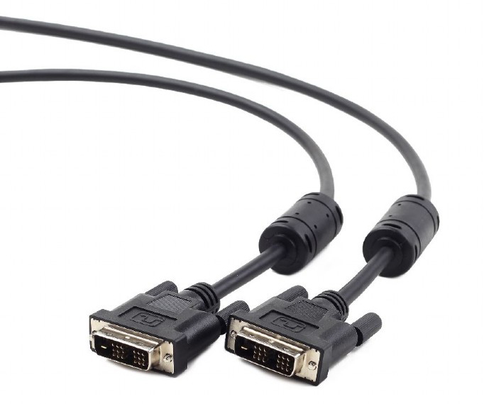 Кабель Cablexpert Single Link 1.8m (CC-DVI-BK-6) - Фото 1