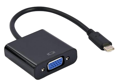 Переходник Cablexpert Type C-VGA 0.15m (A-CM-VGAF-01) - Фото 1