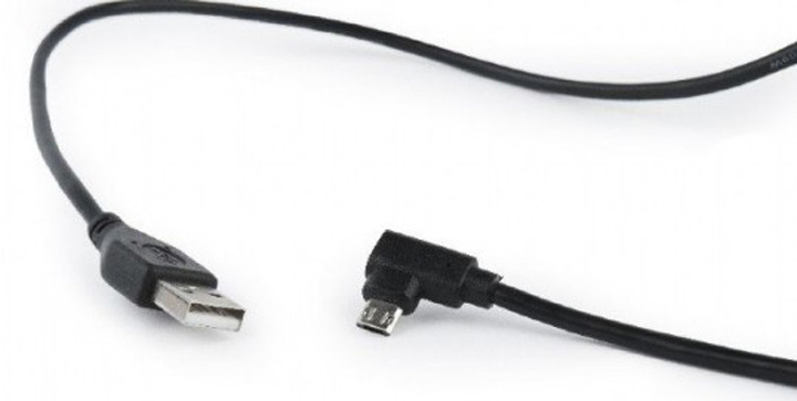 Кабель USB type A - USB type B Cablexpert USB2.0 A - USB В 1.8m Premium Black (CC-USB2-AMmDM90-6) - Фото 1