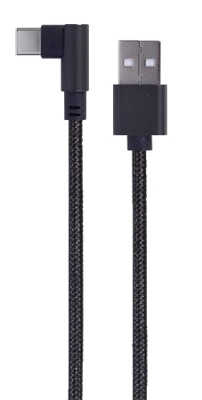Кабель синхронизации данных Cablexpert USB2.0 BM - Type-C 0.2 m Black (CC-USB2-AMCML-0.2M) - Фото 1