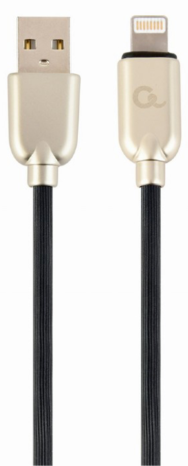 Кабель синхронизации данных Cablexpert USB 2.0 - Lightning 2m Black (CC-USB2R-AMLM-2M) - Фото 1