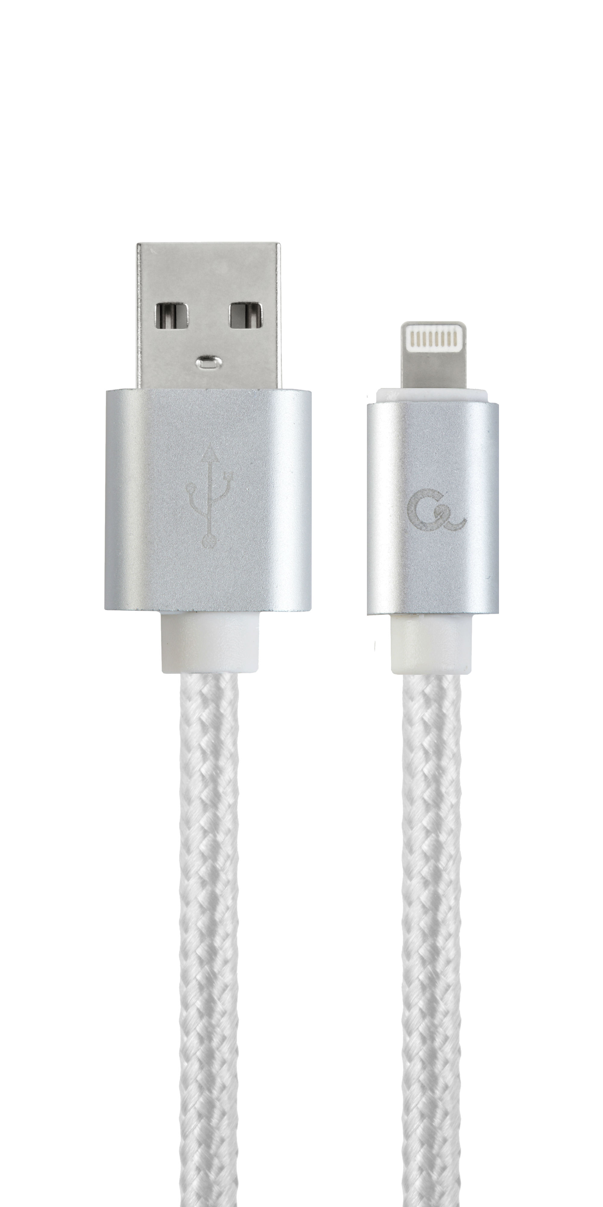 Кабель синхронизации данных Cablexpert USB 2.0 - Lightning Silver 1.8m (CCB-mUSB2B-AMLM-6-S) - Фото 1