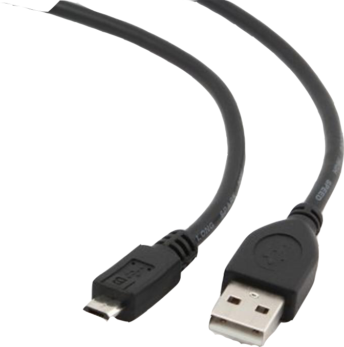 Кабель Cablexpert USB 2.0 - MicroUSB 3m (CCP-mUSB2-AMBM-10) - Фото 1