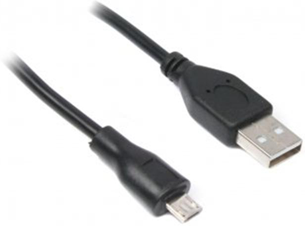 Кабель Cablexpert USB 2.0 - MicroUSB Black 1m (CC-mUSB2D-1M) - Фото 1