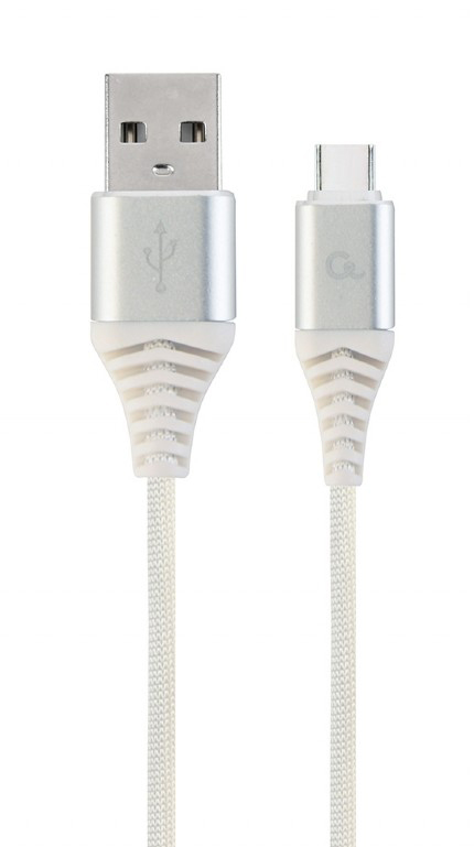 Кабель синхронизации данных Cablexpert USB 2.0 - USB Type-C 2m White (CC-USB2B-AMCM-2M-BW2) - Фото 1