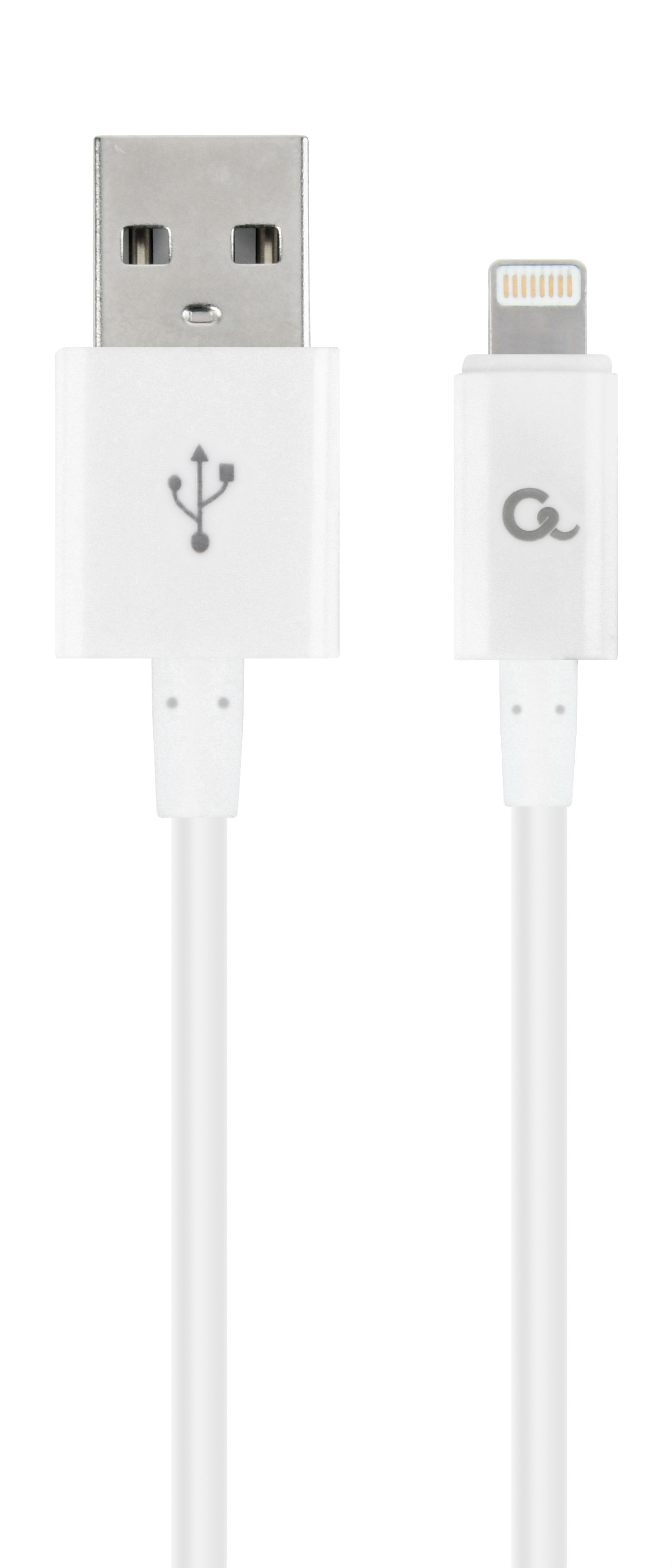 Кабель синхронизации данных Cablexpert USB 2.0 A - Lightning Premium 1m White (CC-USB2P-AMLM-1M-W) - Фото 1