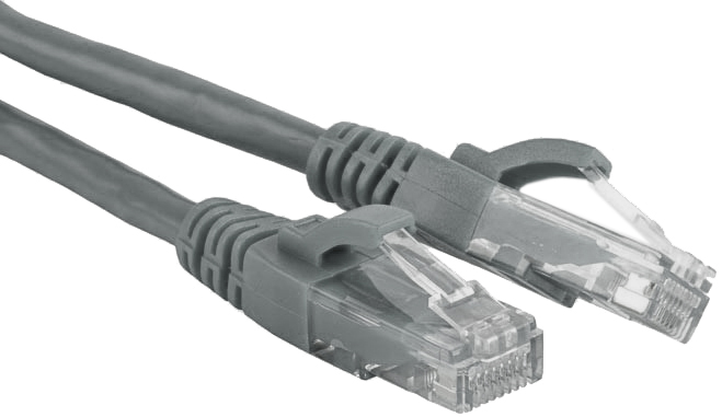 Кабель патч-корд Cablexpert UTP (PP12-2M) 50u 2m Grey - Фото 1