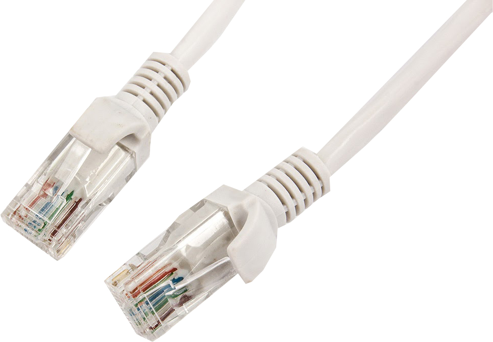 Кабель патч-корд Cablexpert UTP (PP12-3M) 50u 3m Grey - Фото 1