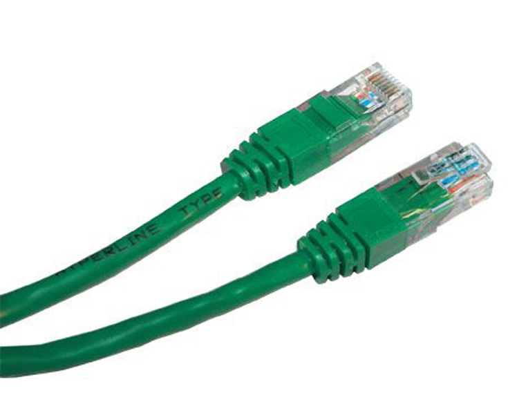 Кабель патч-корд Cablexpert UTP (PP12-5M/G) 50u 5m Green - Фото 1