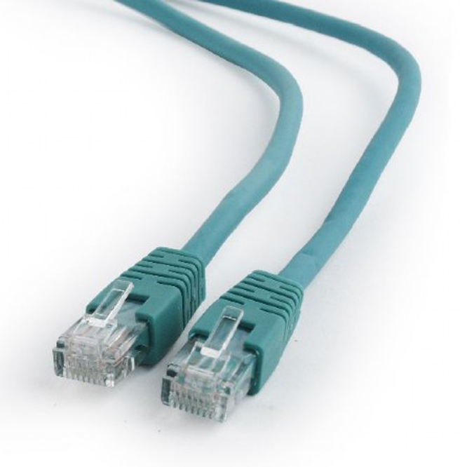 Кабель патч-корд Cablexpert UTP( PP6U-1M/G) 50u 1 м Green - Фото 1