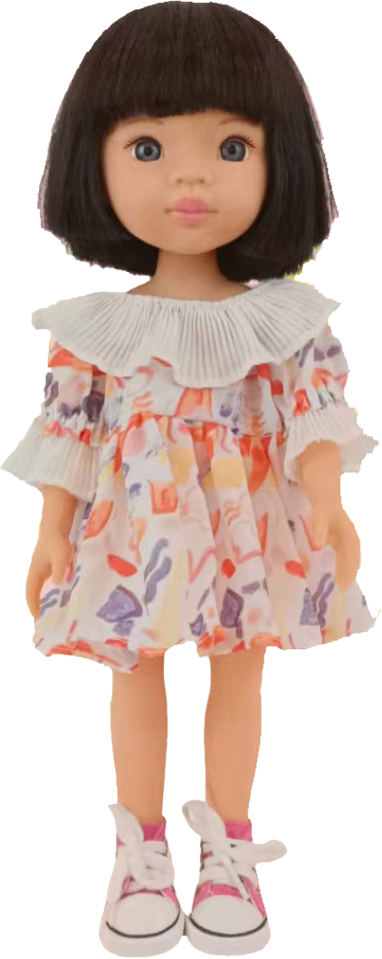 Кукла LS в платье и кедах 33 см (LS1301-12) - Фото 1