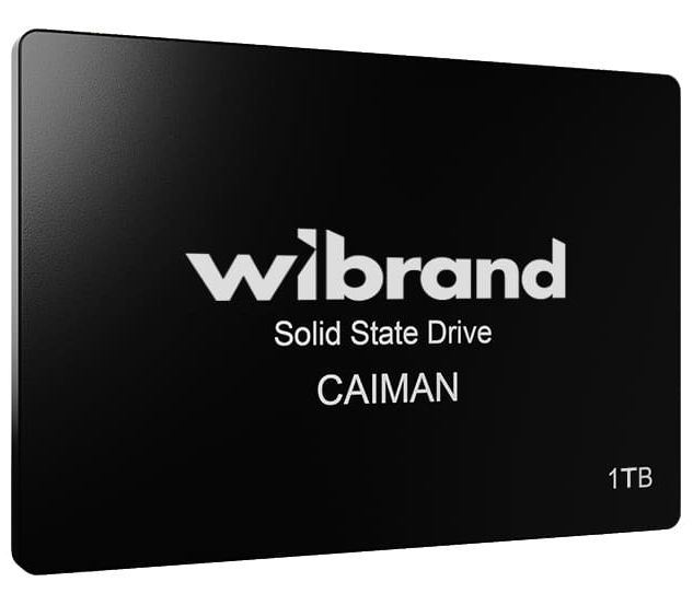 SSD-накопитель внутренний Wibrand Caiman 1TB 2.5" 7mm SATAIII Standard (WI2.5SSD/CA1TBST) - Фото 1