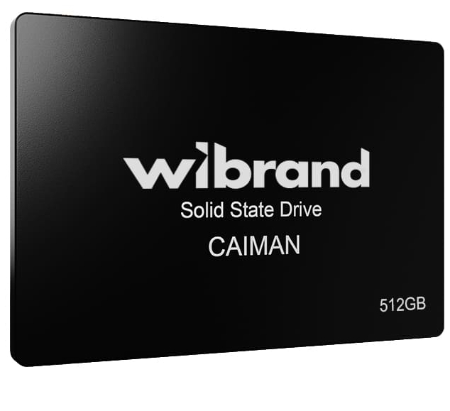 SSD-накопитель внутренний Wibrand Caiman 512GB 2.5" 7mm SATAIII Standard (WI2.5SSD/CA512GBST) - Фото 1