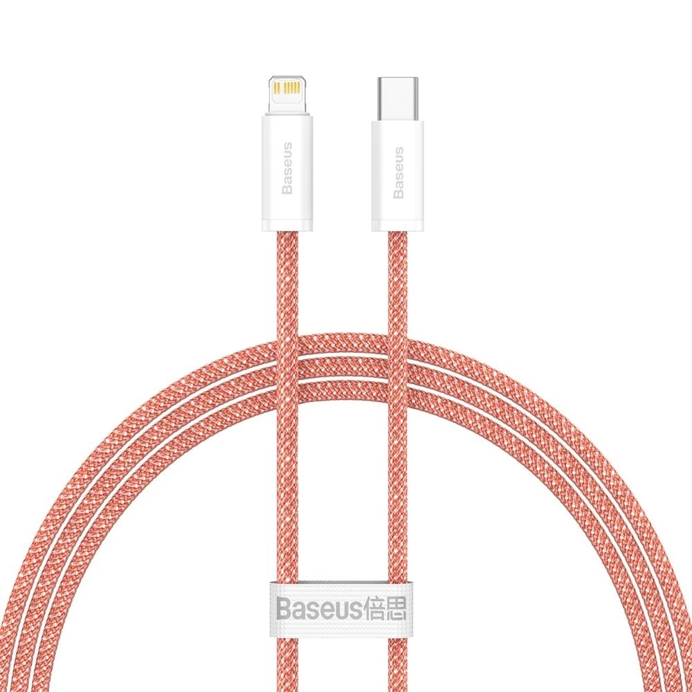 Кабель синхронизации данных Baseus Dynamic Series Fast Charging Data Cable Type-C to iP 20W 1m Orange (CALD000007) - Фото 1