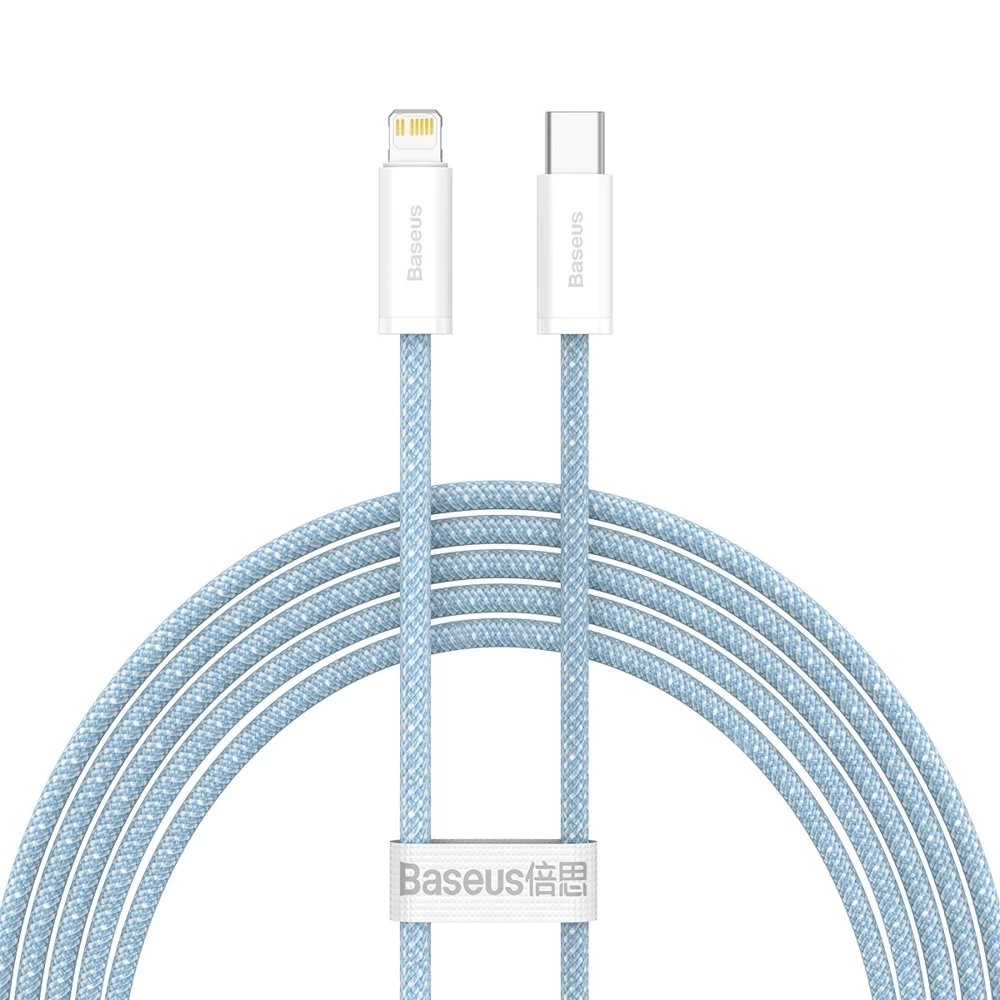 Кабель синхронизации данных Baseus Dynamic Series Fast Charging Data Cable Type-C to iP 20W 2m Blue (CALD000103) - Фото 1