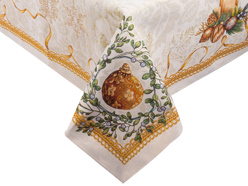 Скатерть прямоугольная Lefard гобелен Candle 140х260 см (732-356)