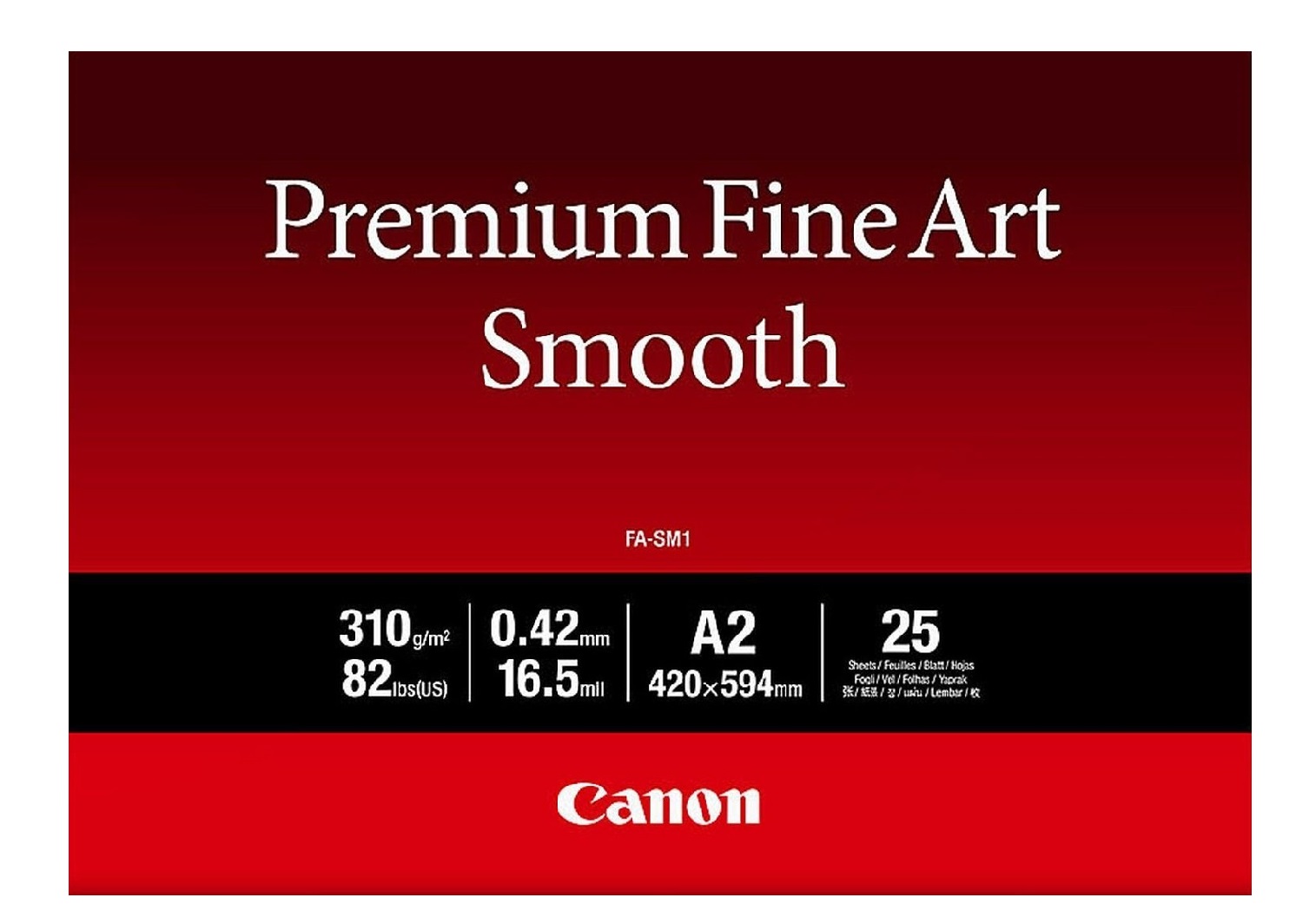 Фотобумага А2 Canon A2 Premium Fine Art Paper Smooth (1711C006) - Фото 1