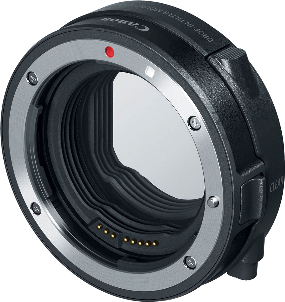 Конвертор фото Canon EF-EOS R Drop-In Filter Mount Adapter (C-PL) (3442C005) - Фото 1