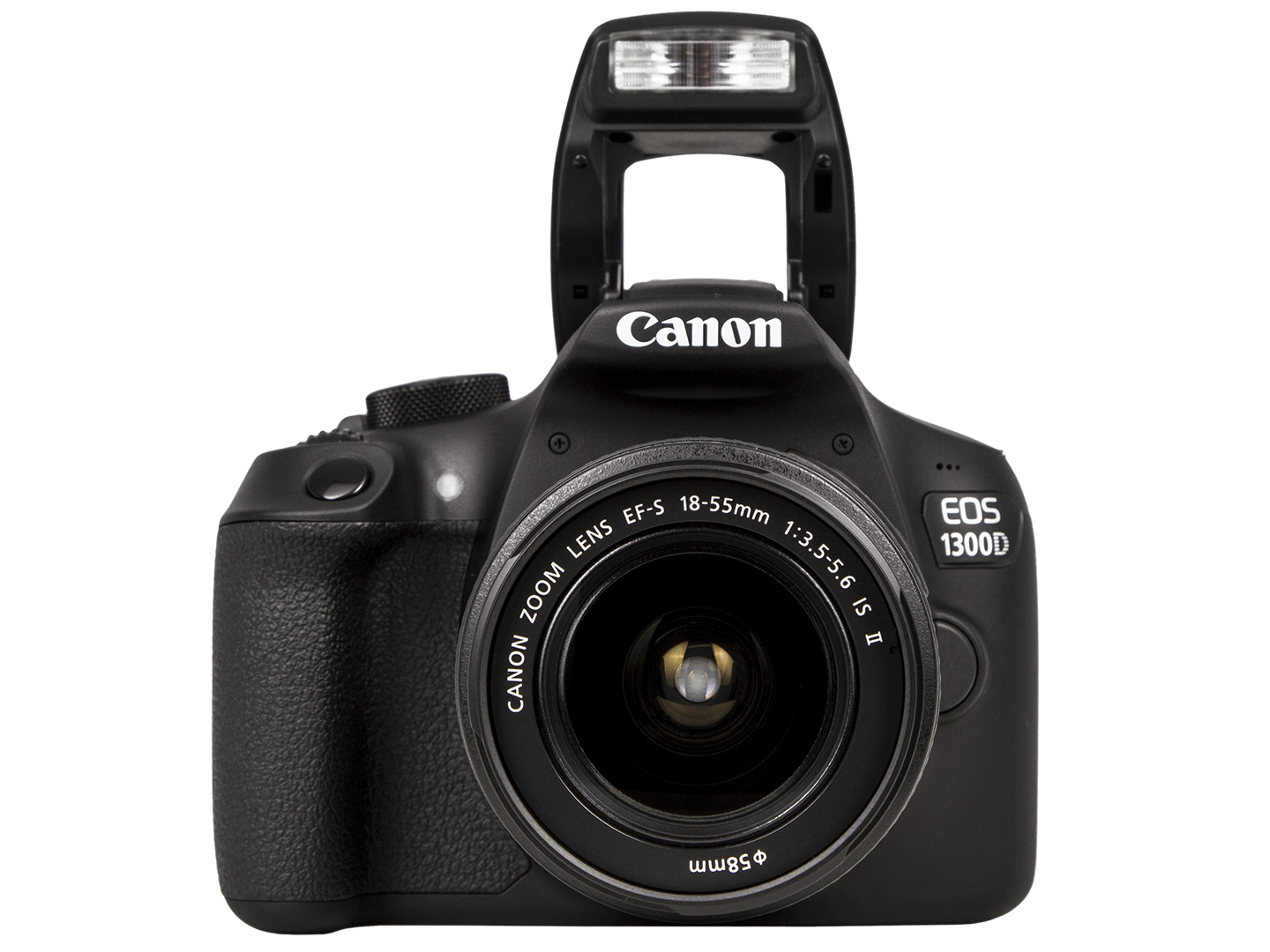 Уценка - Фотокамера зеркальная Canon EOS 1300D kit 18-55 IS II + Карта памяти SD 8GB + Сумка (1160C117) - Фото 1