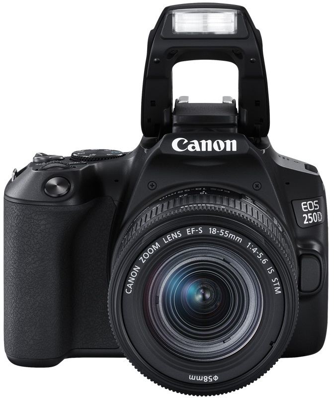 Фотокамера зеркальная Canon EOS 250D kit 18-55 IS STM Black (3454C007) - Фото 1