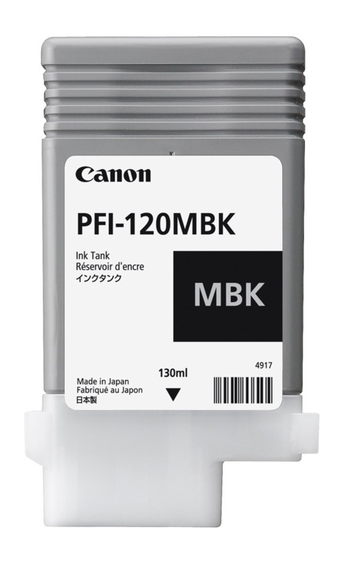 Чернила Canon PFI-120 130 мл Matte Black (2884C001AA) - Фото 1