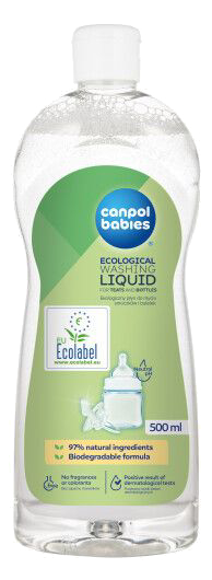 Средство для ручного мытья посуды Canpol babies 500 мл (1/500) - Фото 1