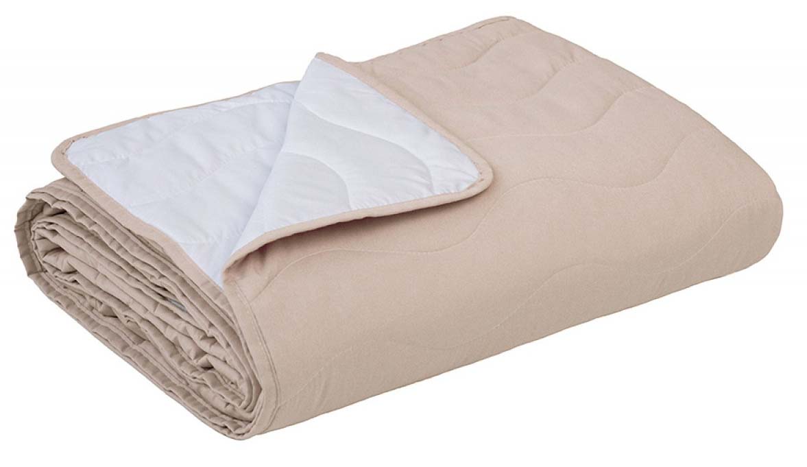 Покривало двоспальне Sonex Capri 220x240 см Жовто-біле (SO102404) - Фото 1