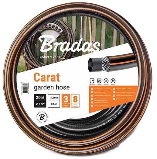 Шланг поливочный BRADAS Carat 1" 25 м (WFC125) - Фото 1