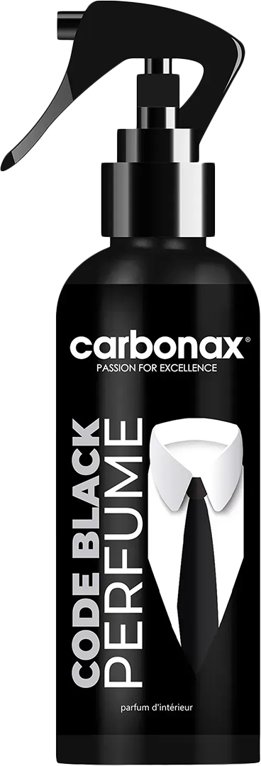 Ароматизатор для авто Carbonax Code Black 150 мл (3800033106895) - Фото 1
