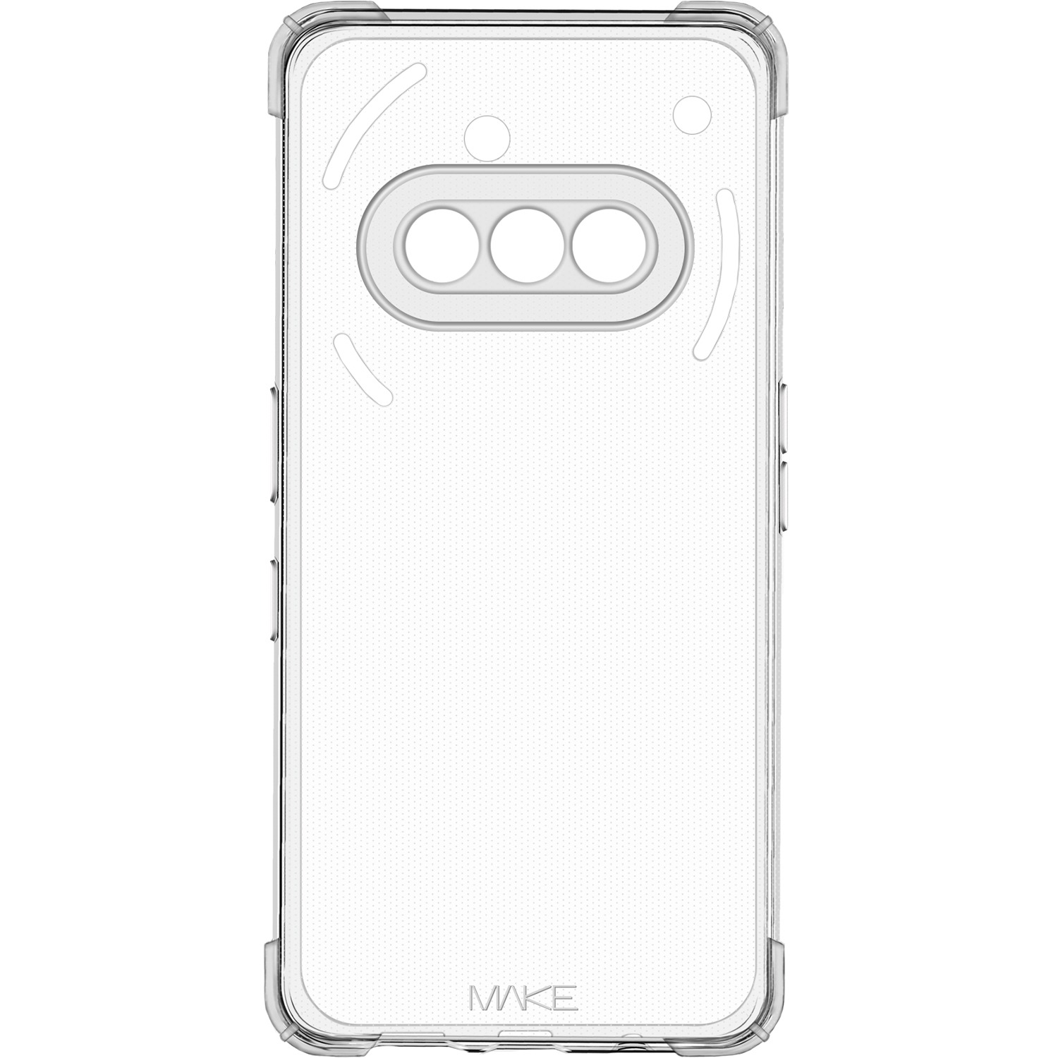Чехол для смартфона MAKE Nothing Phone 3a AirShield (MCAS-NP3A) - Фото 1