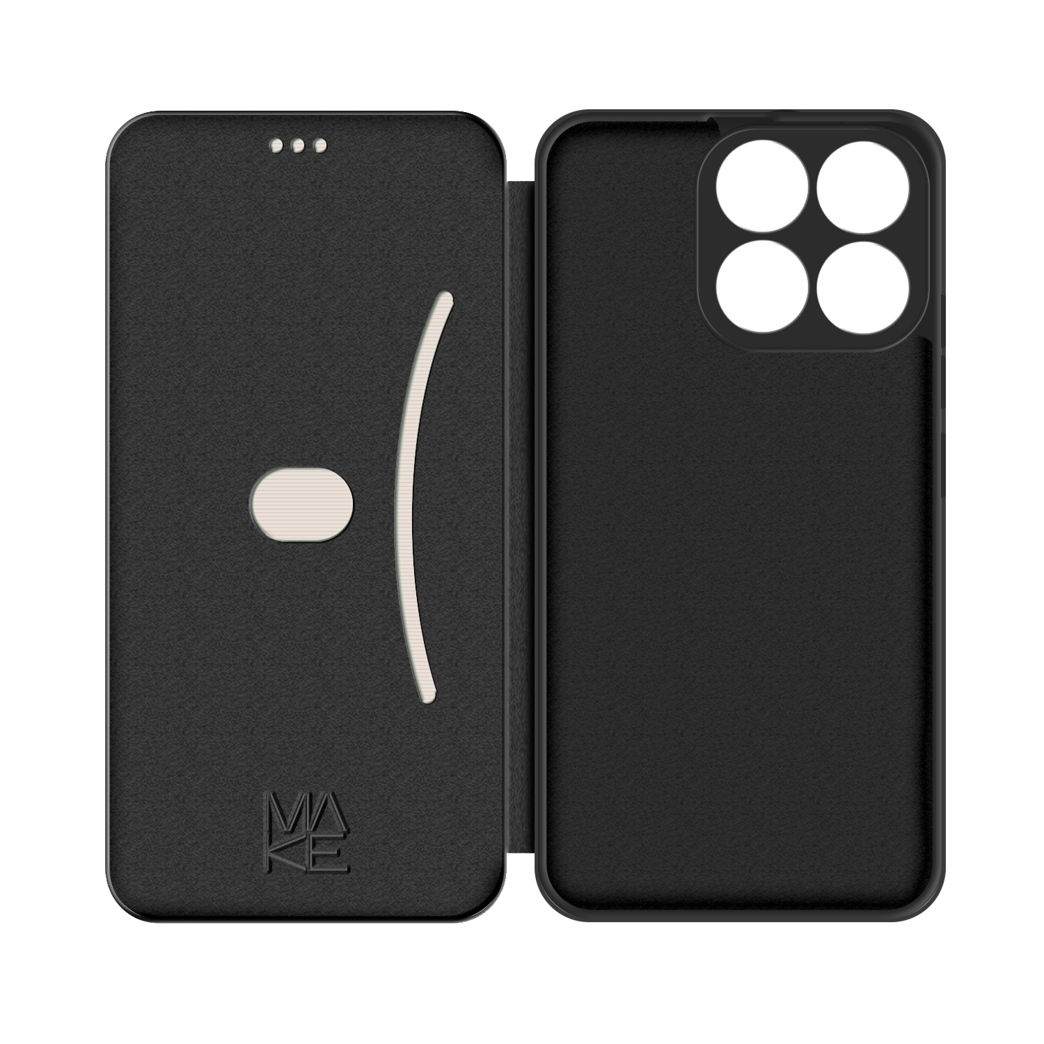 Чехол для смартфона MAKE Flip for Xiaomi 15T, Black (MCP-X15TBK) - Фото 1