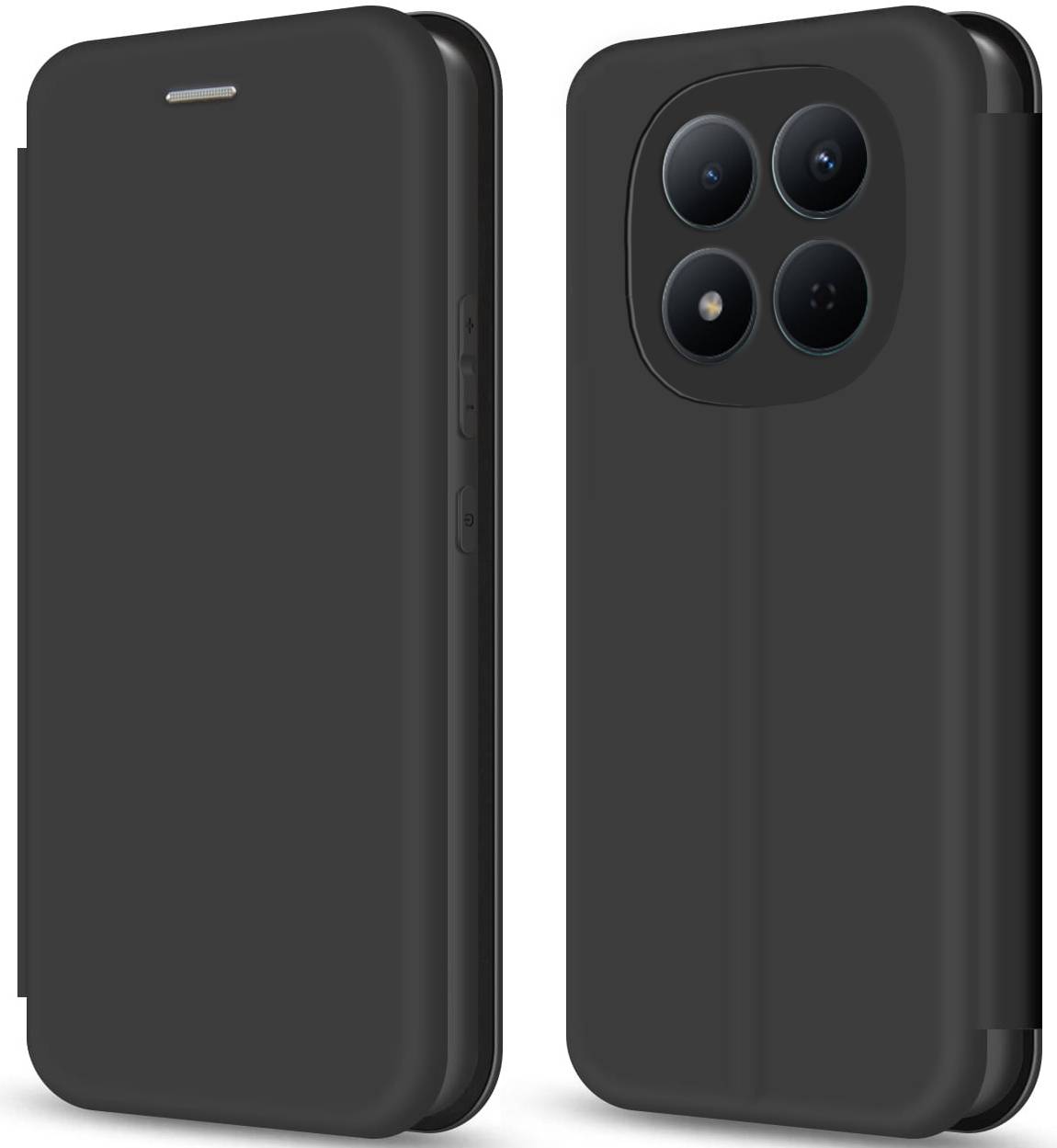 Чохол для смартфону MAKE Flip for Xiaomi Redmi Note 15, Black (MCP-XRN15BK) - Фото 1